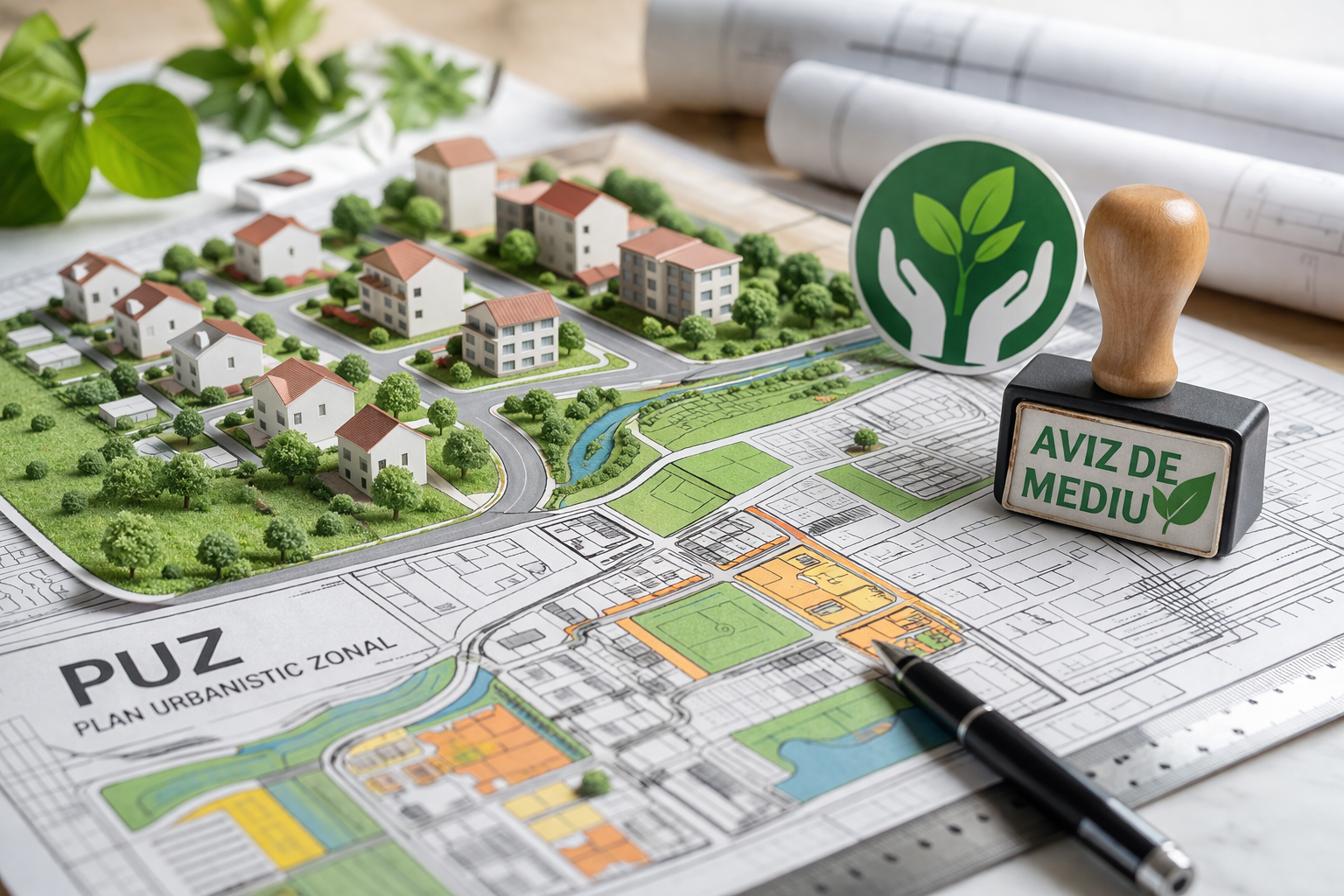 Anunț public referitor la cererea de aviz de mediu pentru un Plan Urbanistic Zonal 1 Anunt public referitor la cererea de aviz de mediu pentru un Plan Urbanistic Zonal 1
