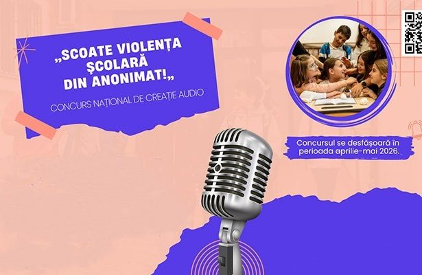 Elevii din Harghita sunt invitati sa exprime STOP violentei in scoli prin creativitate