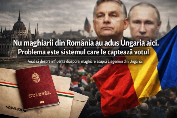 Nu maghiarii din Romania au adus Ungaria aici Problema consista in sistemul care le asigura votul