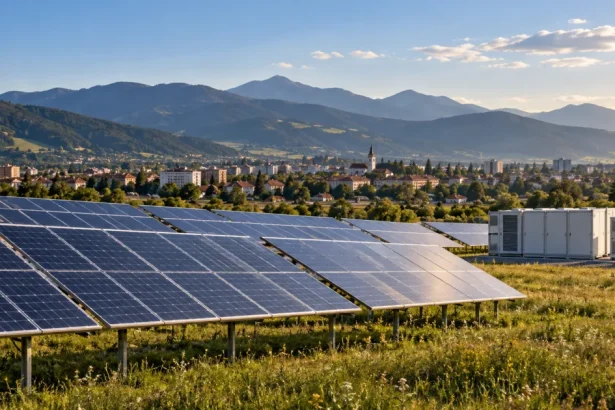 Parc fotovoltaic, investiție verde în viitorul parc industrial din Miercurea-Ciuc