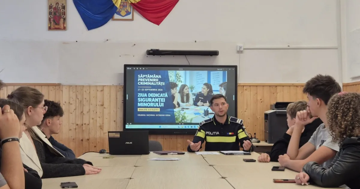 Săptămâna de prevenire a criminalității în Harghita